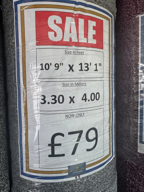 (C11) 3.3 x 4m (10'9"x13'1") Capet Remnant